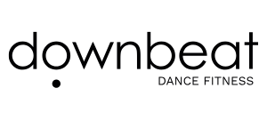 downbeat, all in lower case, with a small dot underneath the o. DANCE FITNESS is written in all caps below the logo.